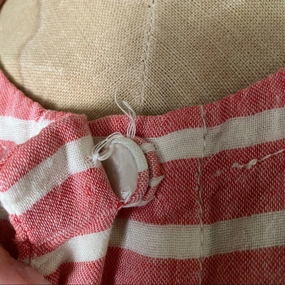 J CREW sz 00 Red White BOATHOUSE Short Dress